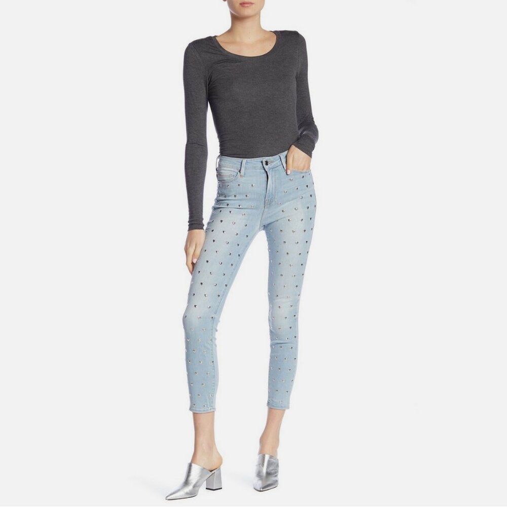 Good American Good Legs Cropped With Love Skinny Jeans